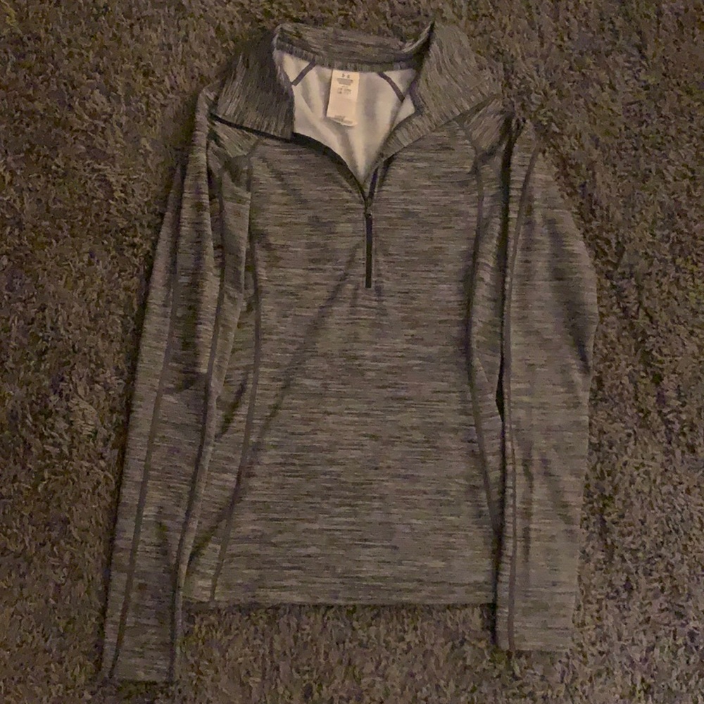 Under Armour Gray Quarter Zip